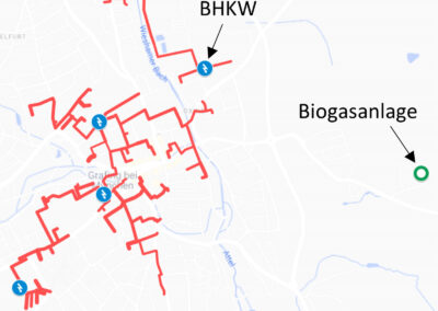 Konzept Erweiterung/Flexibilisierung Biogasanlage sowie Versorgung Stadt mit erneuerbaren Energien